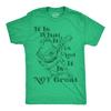 Mens Funny T Shirts It Is What It Is and It Is Not Great Sarcastic Graphic