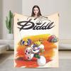 Super Warme Decke Junge Mädchen Flugzeug Reise Diddl Cartoon Bettwäsche Überwürfe Flanell Tagesdecke Für Street Trend Schlafsofa Abdeckung
