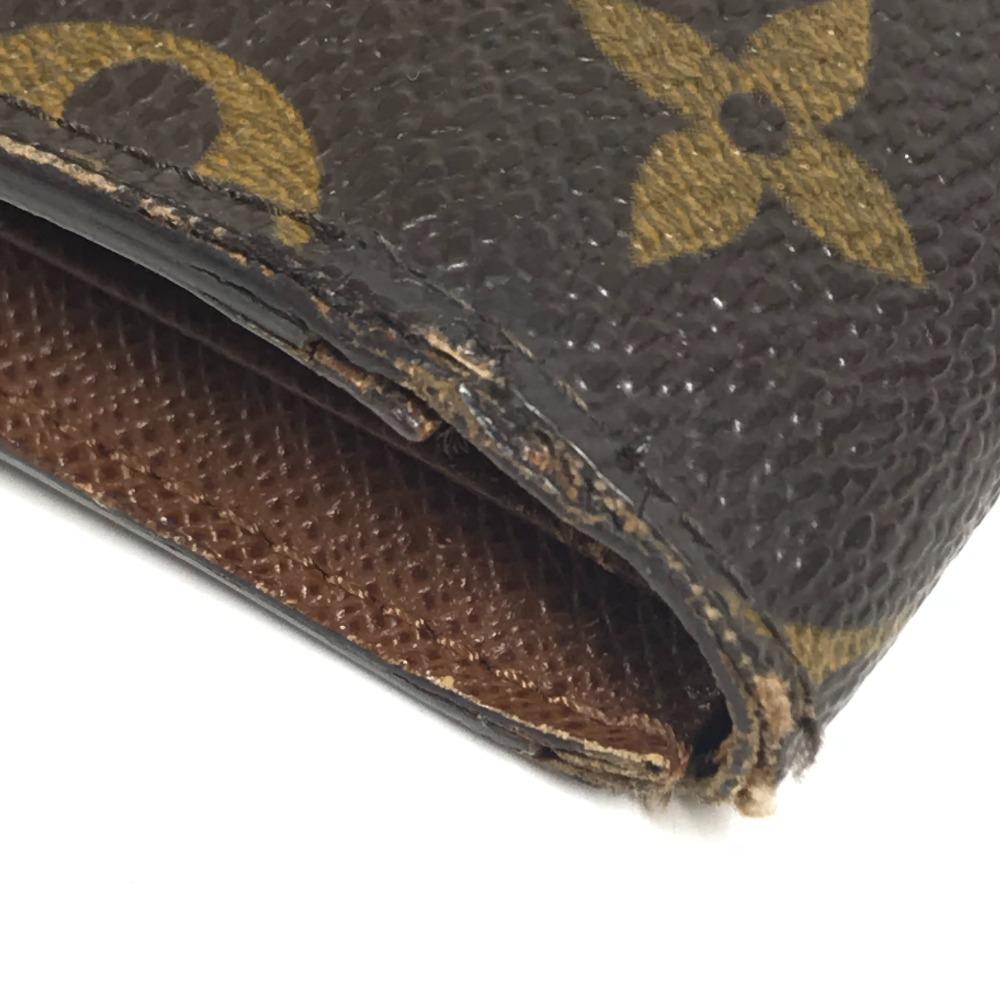 Louis Vuitton M61202 Monogram Porte TresorEtui Papie Long Wallet Trifold Wallet