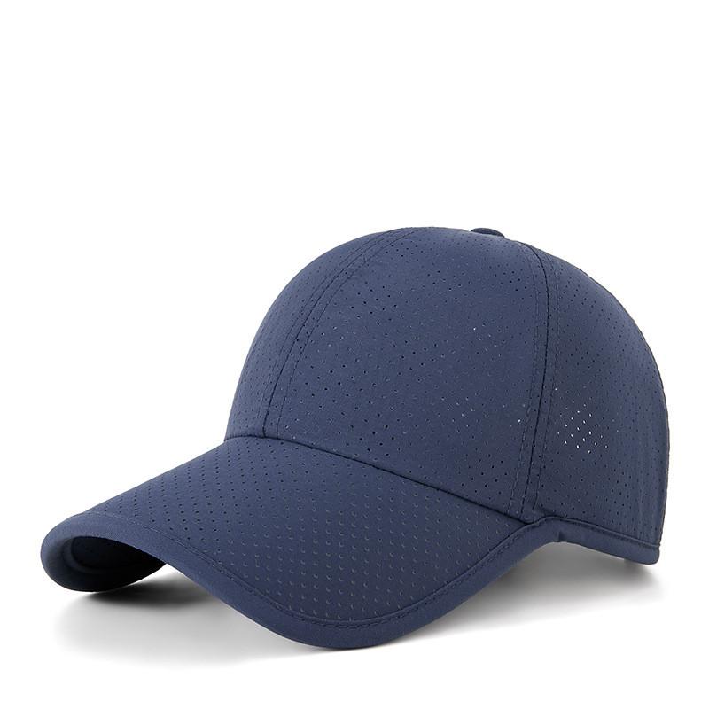 New Summer Waterproof Mesh Baseball Cap For Men Outdoor Sun Protection Breathable Nylon Hat