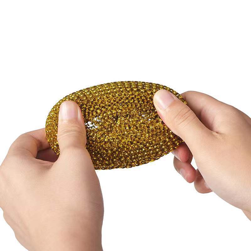 Stainless Steel Pet Cleaning Ball 8G Iron Wire Washing Pot Rust Brush Steel Wire Ball 10G Brush Pot Brush Bowl Steel Wire Cotton Brush