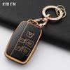 Luxury Car Remote Key Case Cover Shell For Land Rover Range Rover Evoque Sport Freelander Discovery Velar For Jaguar Xe Xf Xj