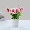 Thekenaufsteller Künstliche Blume Platzierung Topfpflanze Geschenk Kunstpflanze Blumenpott Party Dekoration