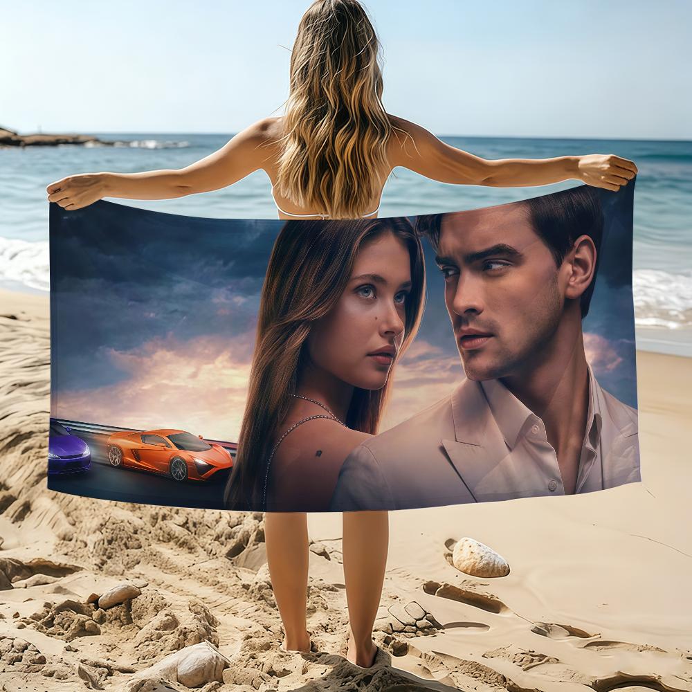 

Movie Culpa Nuestra Towel Beach Towel Oversized Quick Dry Towel Absorbent Soft Swim BeachTowels for Men Women W30*H60(CM)
