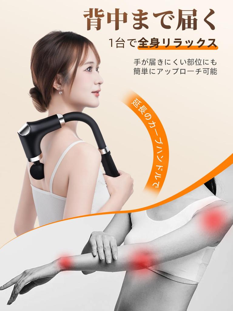 Myofascial Release Gun Vibration 6 Powerful Vibration Variable Speed Manual Handheld Back Release Electric Fast 2000mAh Large Full Body Elastic