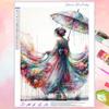 5D DIY Diamond Painting Dancing Beautiful Girl Full Square/Round Diamond Mosaic Embroidery Home Decor Handmade Gifts