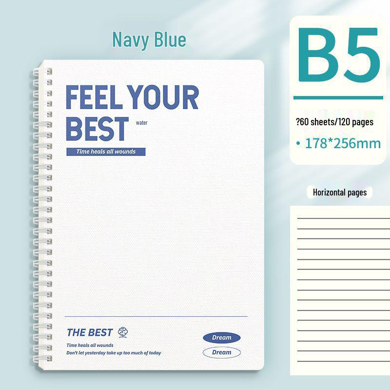 

Блокнот А5 на спирали, многоцветный, утолщенный, пустой, для студентов - Товары первой необходимости для возвращения в школу