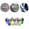 2/4Pcs Car Motorcycle Bicycle Tire Valve Caps Light LED Neon Flash Lamp Waterproof Tyre Universal Wheel Lights Car Accessories Valve Stems 1