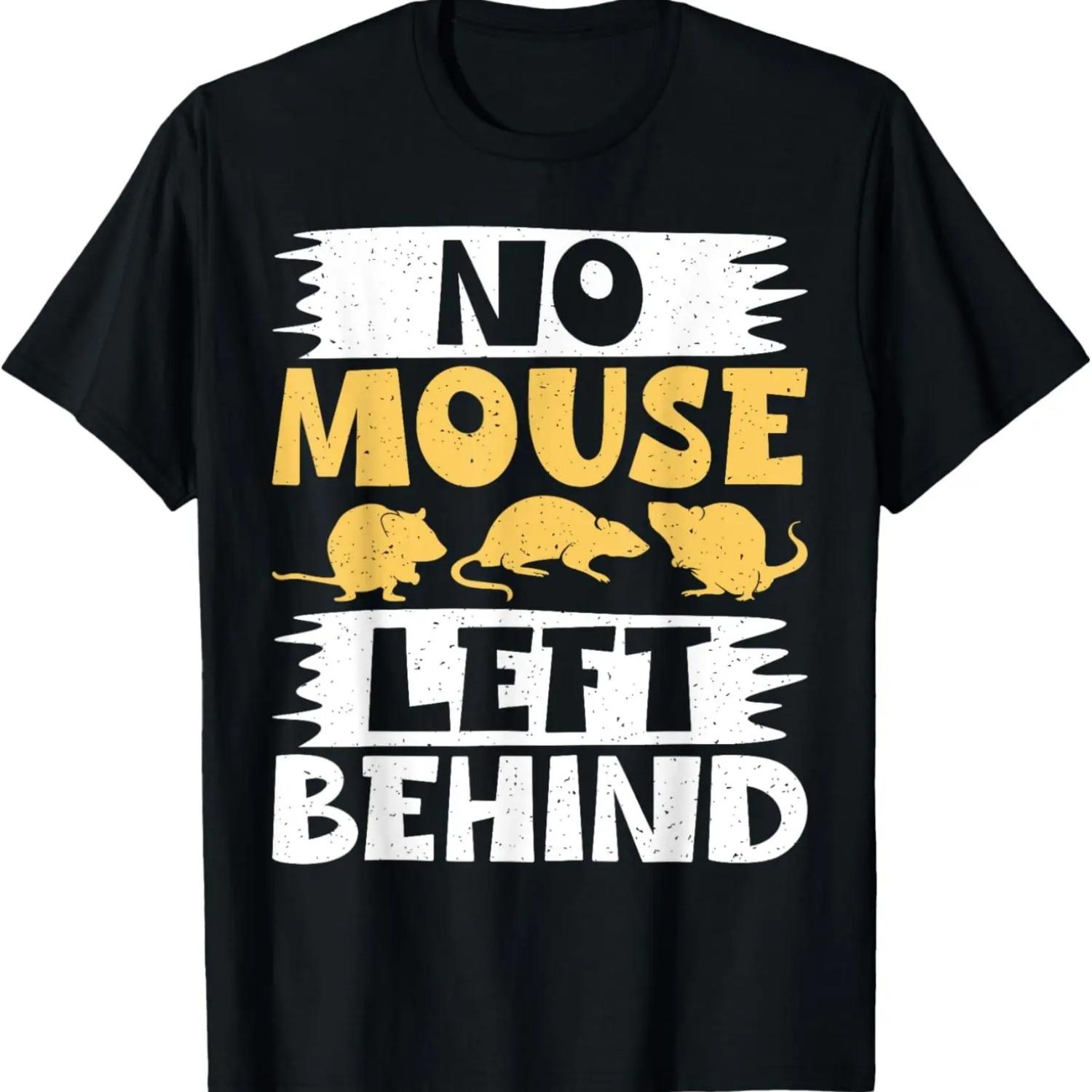 Mouse Hair Don’t Care Mouse T-Shirt S чёрный