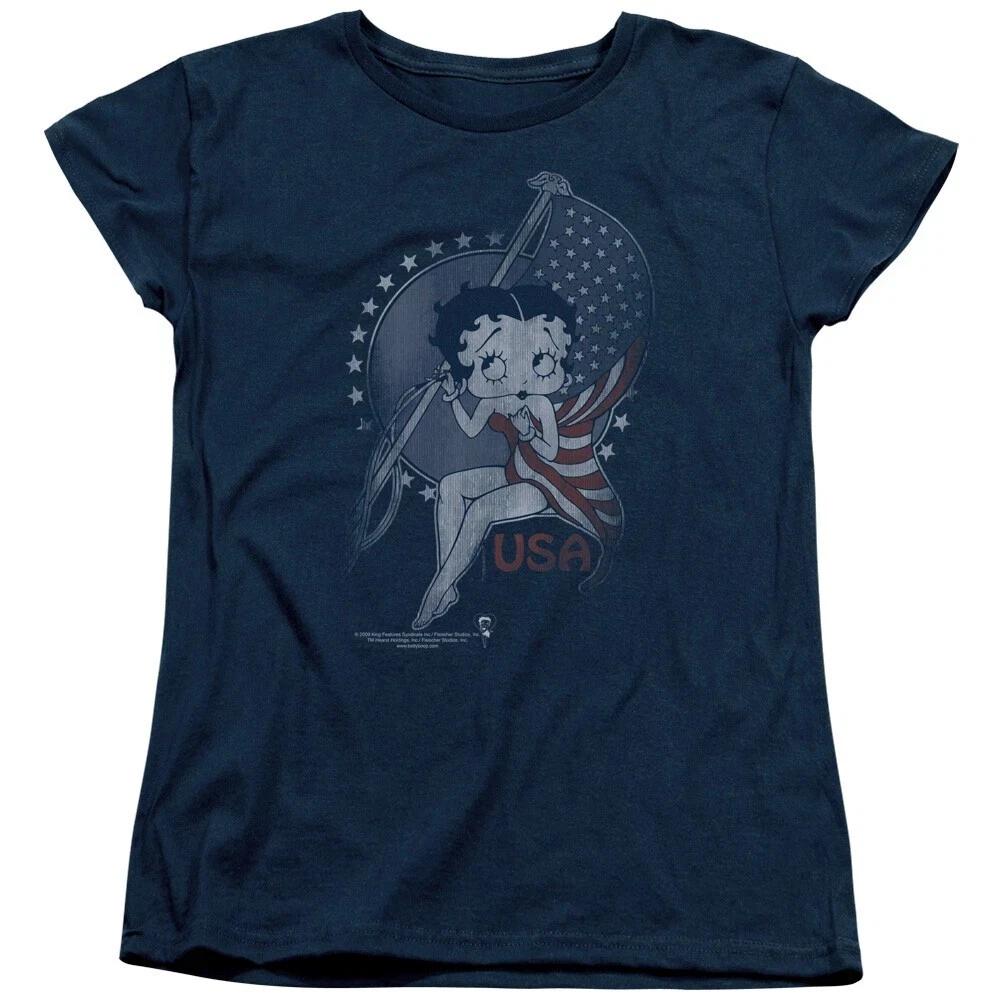 Betty Boop  Proud Betty  Women s T-Shirt S