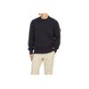 STONE ISLAND Solid Color Crew Neck Pullover Sweater Men Sweater Black 7915506A2-V0020