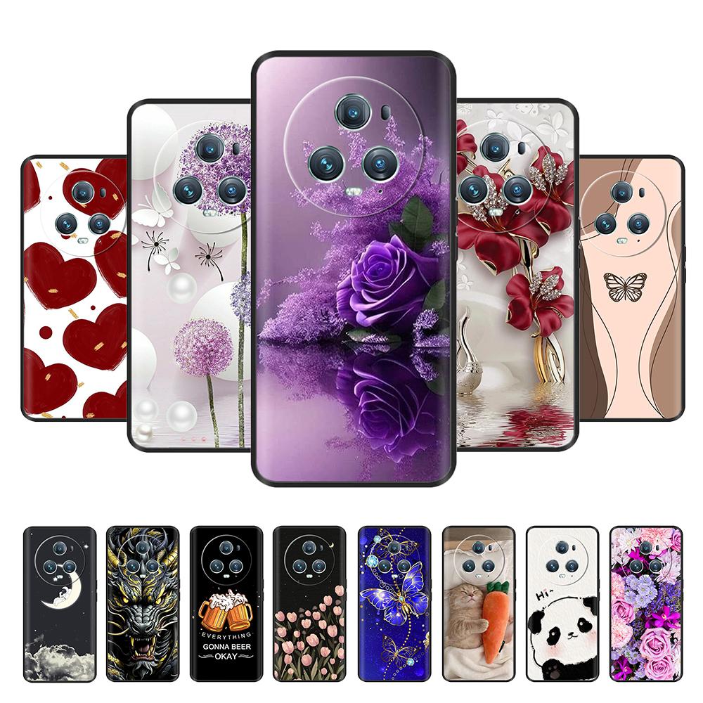 Magic 5Pro 5Lite Magic5 Lite Case Liquid Silicone Soft Phone Back Cover For Honor Magic 5 Pro Cases for Honor Magic 5 Lite 5G