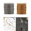 65.61Feet DIY Necklaces Chain 0.25-1mm Jewelry Making Chain for Jewelry Making DIY Necklaces Earring Keichain Pendants