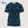 Geometric Dizziness Pattern 3D Printed T-shirt for Summer Fashion Trend Short Sleeved Top Men's Psychedelic Casual Round Neck Streetwear