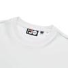Fila Fusion Kitsune Striped Logo Pullover Sweatshirt Women sweatshirt White T51W933201AWT