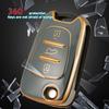 Neue TPU Auto Schlüssel Fall Für Hyundai I20 I30 Elantra Azera Veracruz Veloster Kia Rio K7 K5 Sportage Sorento Flip remote Abdeckung
