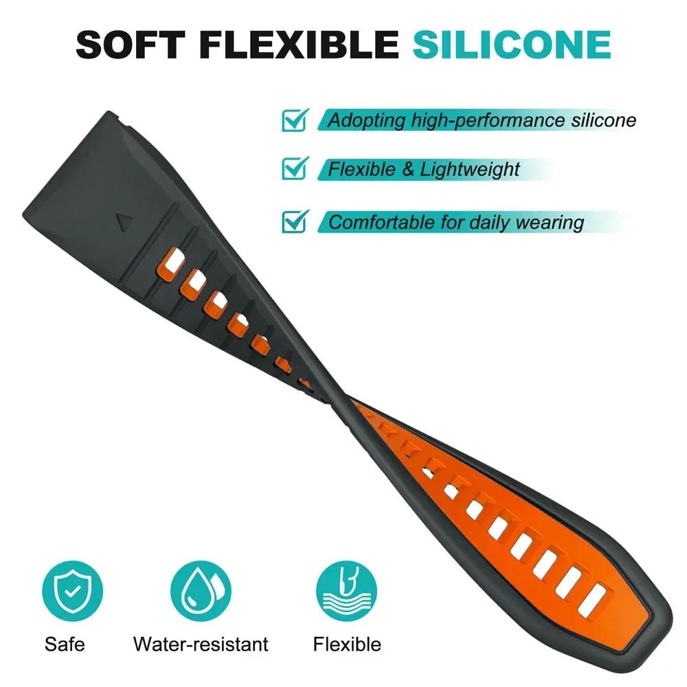 Quick Fit Strap For Garmin Fenix 8 7 7X/Epix Pro Gen 2 51mm 47mm/Enduro 2/Descent Mk3i Mk2 Silicone Original Watch Band 22mm 26mm