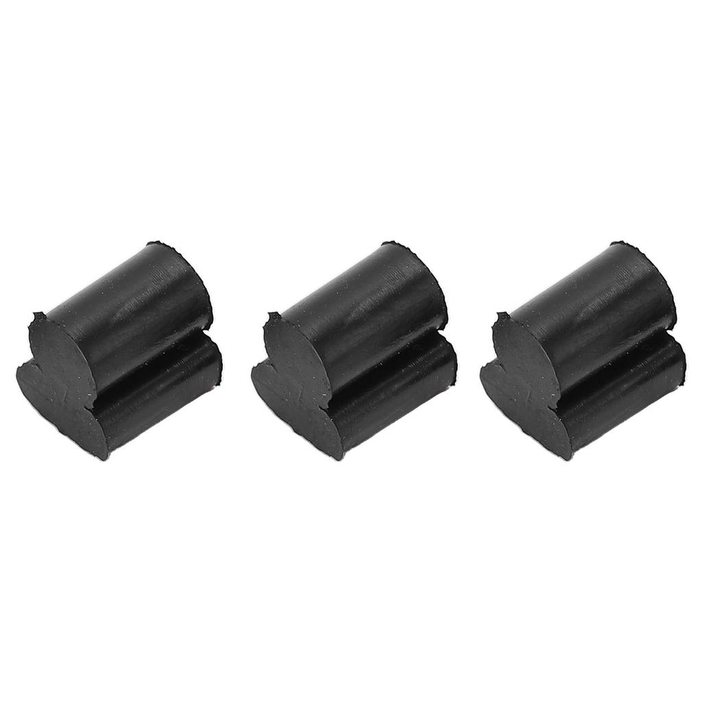 3Pcs Valve Rotor Bumper Rubber Buffering Stop Instrument Accessory Set Kit for French Horn