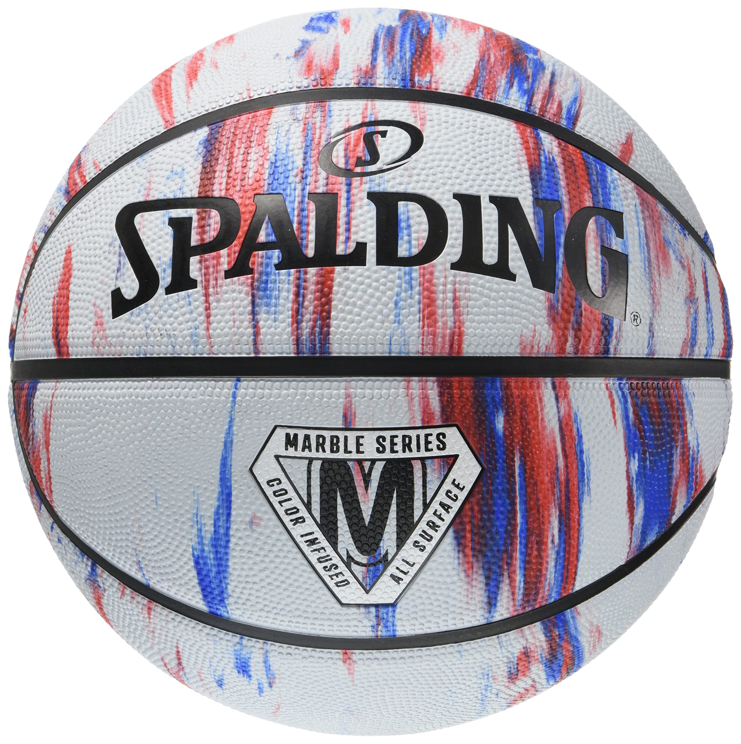 

Spalding Basketball Marble Tricolor Size 7 Basketball Basket 84-399Z