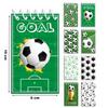 8pcs Soccer Football Theme Mini Spiral Pocket Notebooks Memo Pad Coil Booklet Notepads For Office Stationery School Diaries