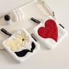 1/2pcs Coral Fleece Square Hand Towel, Heart Flower Pattern, Easy To Hang,Strong Water Absorption And Quick Drying,Cute And Soft,Suitable for Kitchen