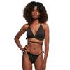 Urban Classics Damen/Damen Babylock Geripptes Triangel-Bikini-Set