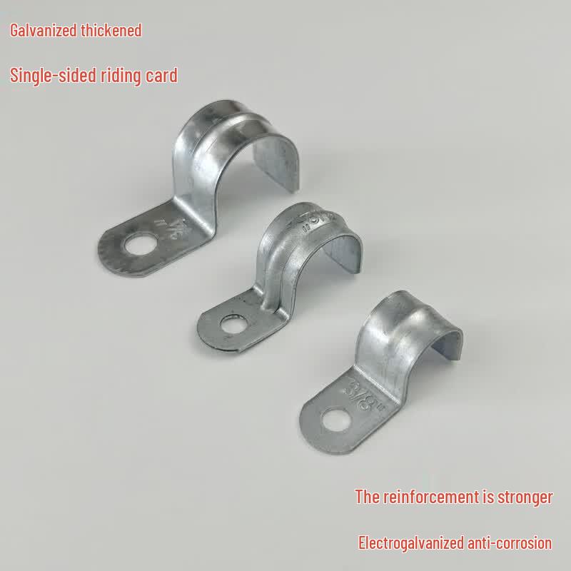 Galvanized Single-Sided Pipe Clamp