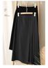 Fashionable Pleated Midi Skirt