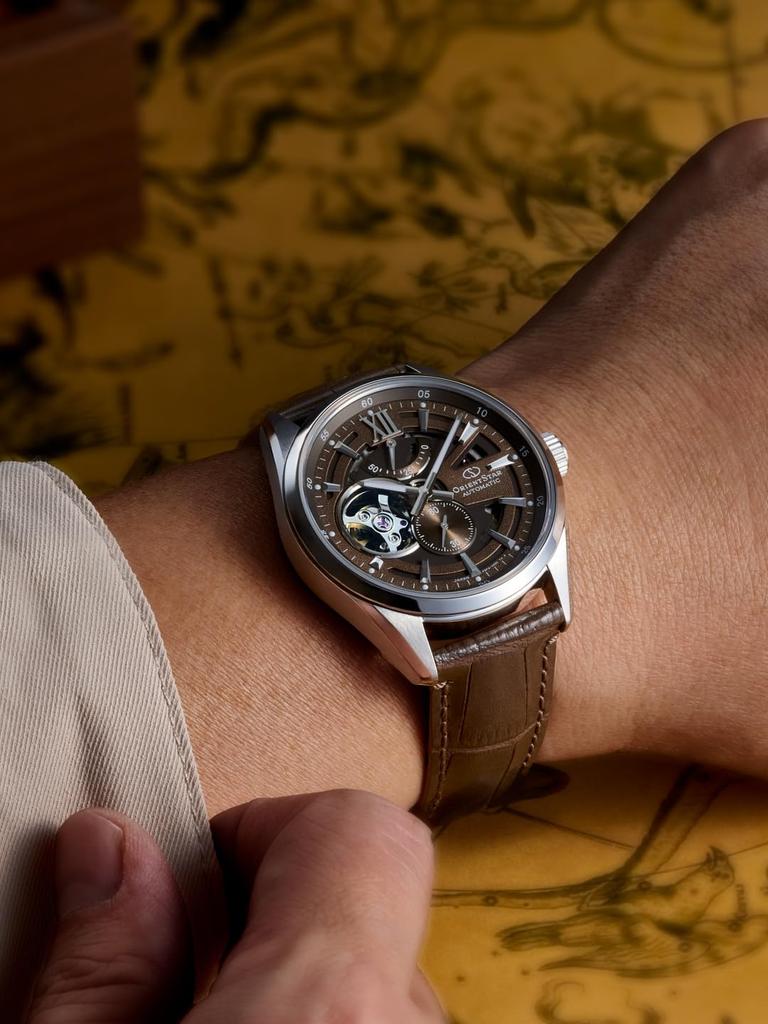 ORIENT STAR Automatic Watch Modern Skeleton Mechanical Made in Japan Domestic Warranty Beige [ORIENT STAR] 2-Year Manufacturer's RK-AV0139Y Men's