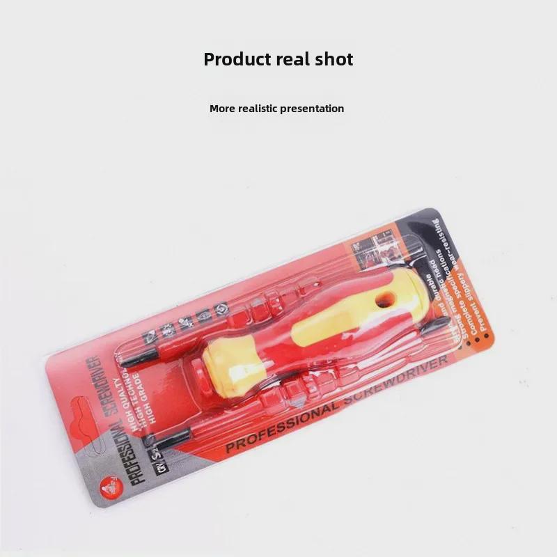 "9-in-1 Insulated Electrician's Screwdriver Set for Multi-Purpose Repairs"