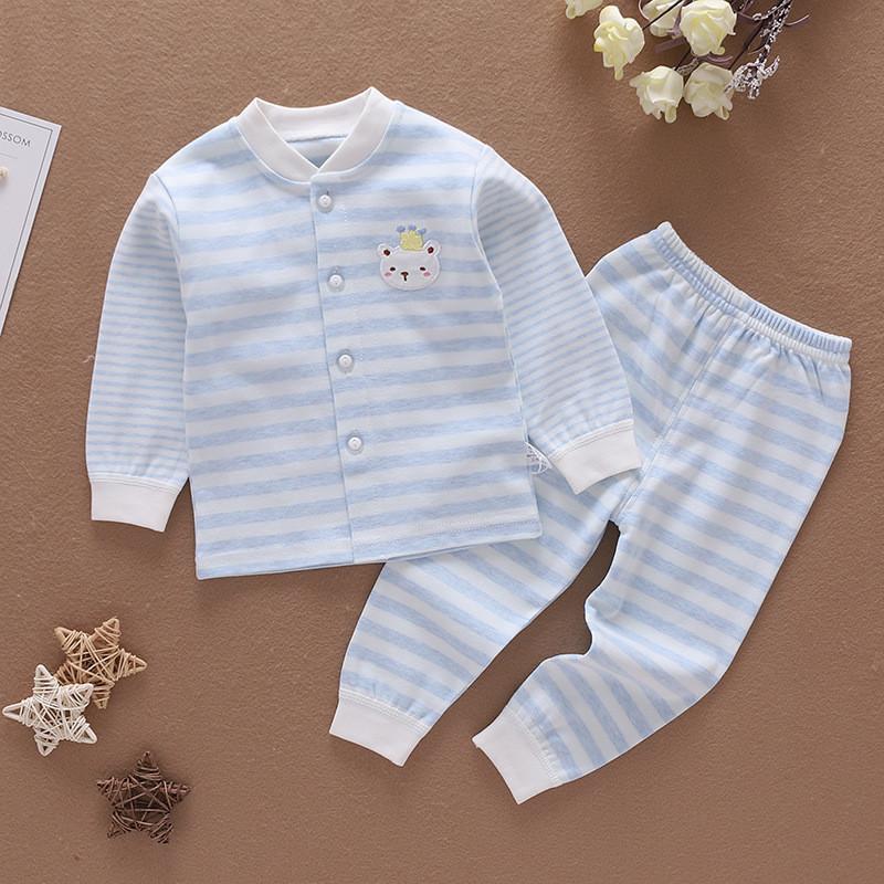 Baby Cotton Baby Clothes Set With Open Front Design For Newborns And Infants