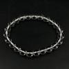 8mm Natural Crystal Gemstone Round Beads Jewelry Handmade White Stone Stretch Bracelet 7.5" For Thanksgiving Gift RBB-68