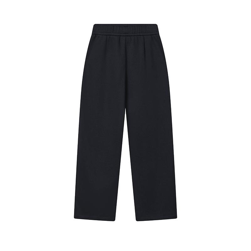 Fila Original Classic Simple Stylish Retro Sports Versatile Comfortable Loose Knit Casual Pants Women Bottoms Legendary-Blue F61W619602FNV