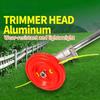 Aluminum Trimmer Head with Dual Line System - Fits Most Lawn Mowers