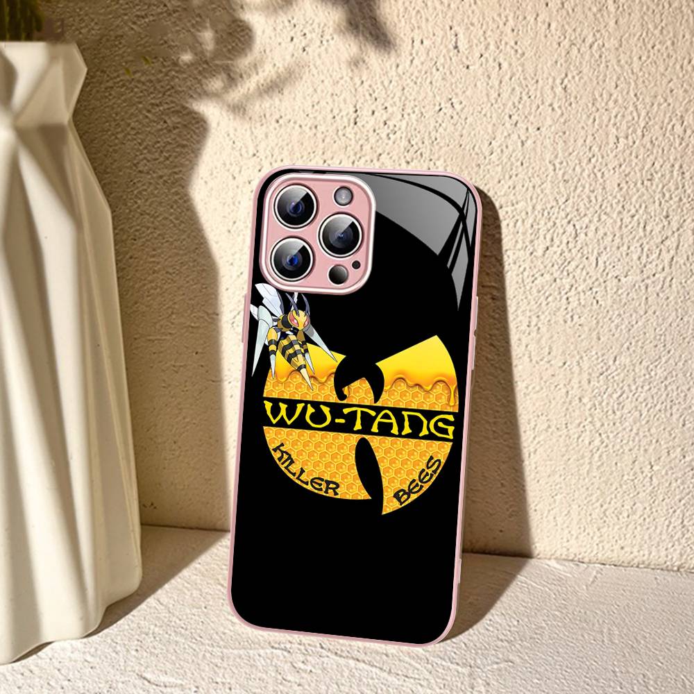 

Fashion Trends WU-T-TANG CLANs Tempered Glass For Iphone 14 13 12 11 Pro Mini XS MAX 14Plus X XS XR Fundas iphone Xs Max