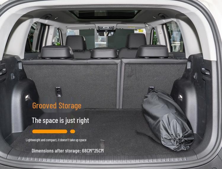 Formula Leopard Titanium 3 Car Mattress: Automatic Inflatable Trunk Bed & Rear Sleeping Mat Accessory