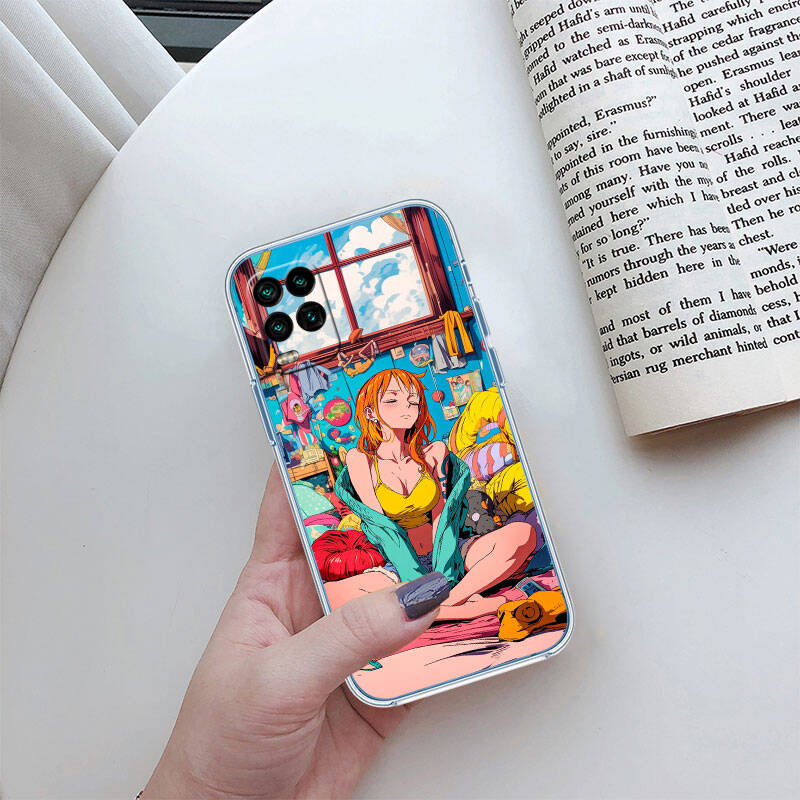 MH120 One Piece Nami Case for Motorola E7 G6 G7 G8 G9 Plus Power Play G10 G20 G04 E30 E40 E22 E20 E13 E15 G22 G23 G05 G75 G35 G55