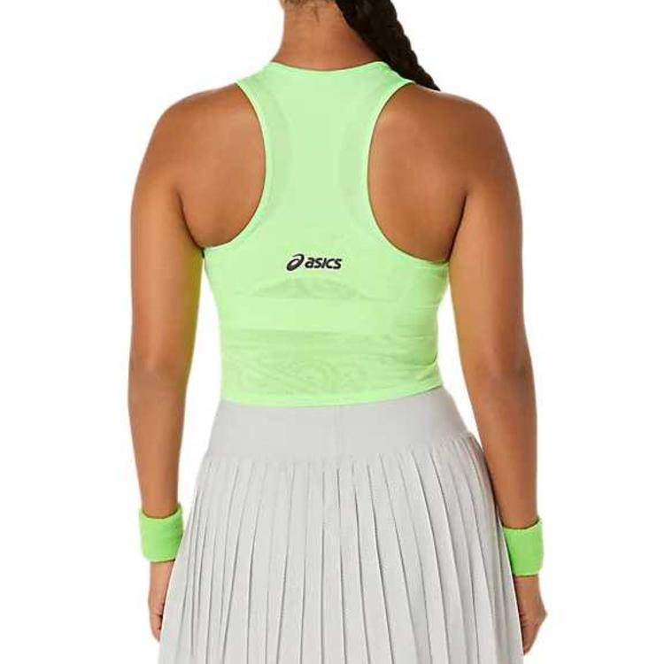 Asics Match Solid Short Dry Fit Breathable Sports Tank Top Women tops 2042A431-300
