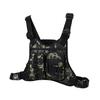 Outdoor Sports Chest Bag for Men Front Running Vest Bag with Multiple Compartments EDC Travel Chest Pack for Workout Cycling Hiking