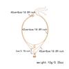 Boho Multilayered Necklace for Women Gold Color Starfish Scallop Shell Pendant Choker Chain Summer Beach Jewelry Accessories Gif