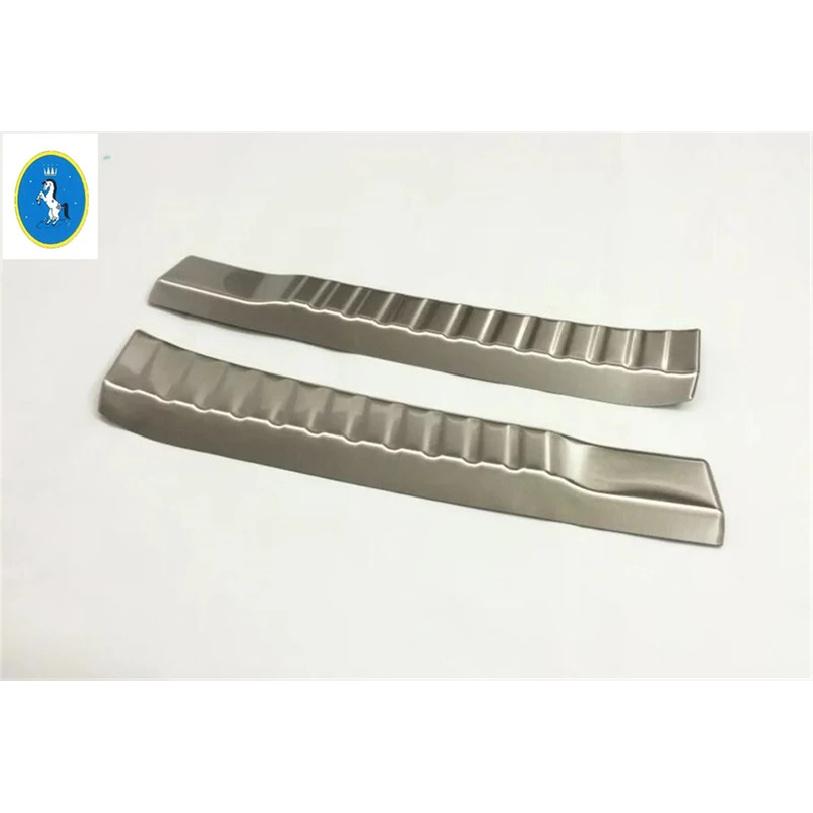 Rear Bumper Foot Plate Trunk Inner Door Sill Guard Panel Strip Cover Trim For Honda CRV CR-V 2015 2016 Car Interior Accessories