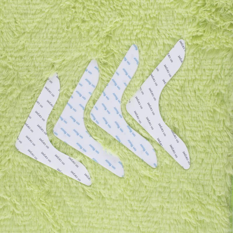 Autocollants antidérapants réutilisables pour tapis – Tapis adhésifs double face lavables et sans traces