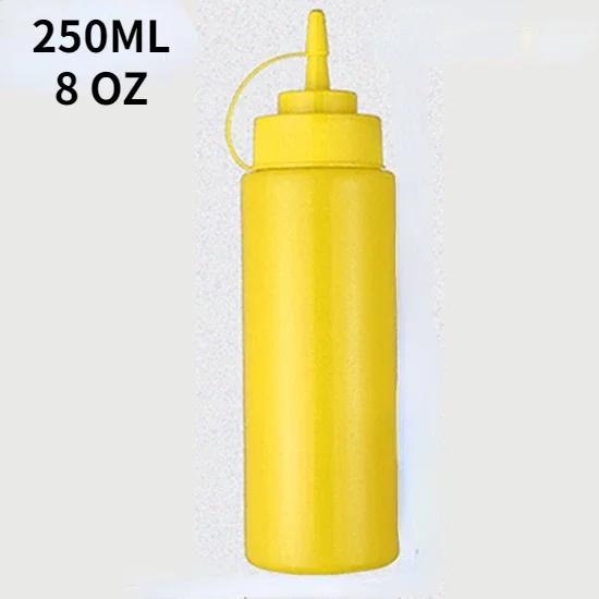 Butelki do wyciskania na przyprawy 250ML/360ML/450ML/650ML/800ML na keczup, musztardę, majonez, ostre sosy, butelki na oliwę z oliwek, gadżet kuchenny