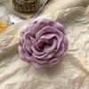 1/2/6pcs Stereoscopic Rose Flower Hair Clip Fpr Women Elegant Back of The Head Hair Shark Clip able Girl Hair Accessories