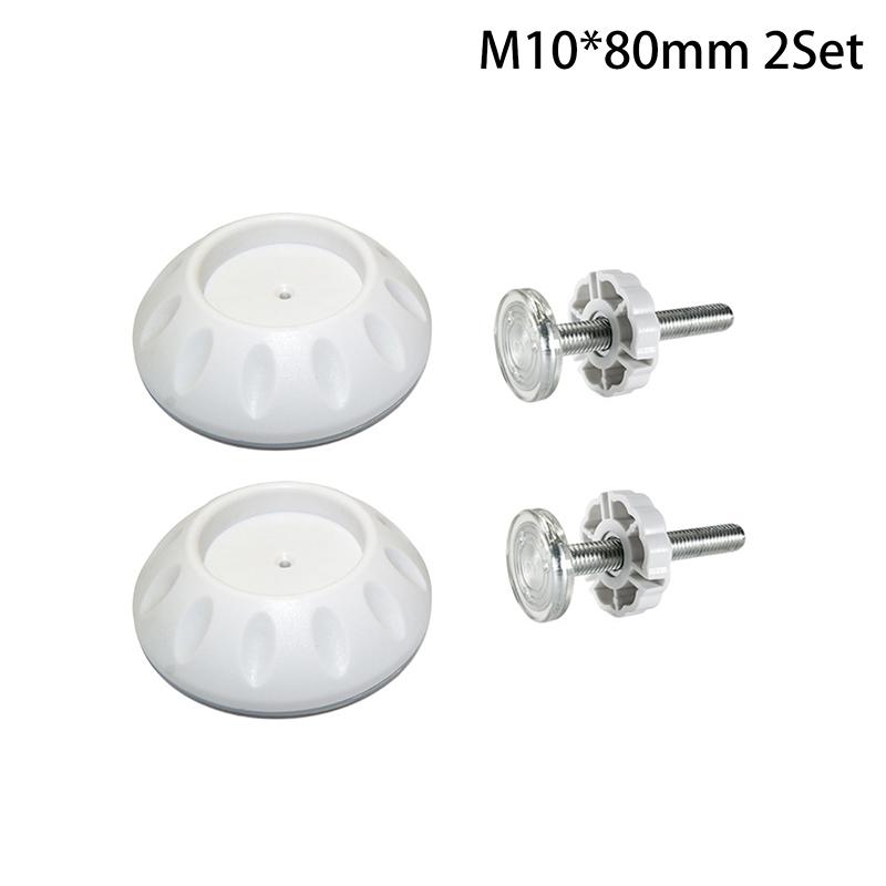 

1Set White M8 M10 Baby Gate Spare Kit Pressure Fit Spindles Screw Bolts For Safety Gates Gate Accessories Bolts A2