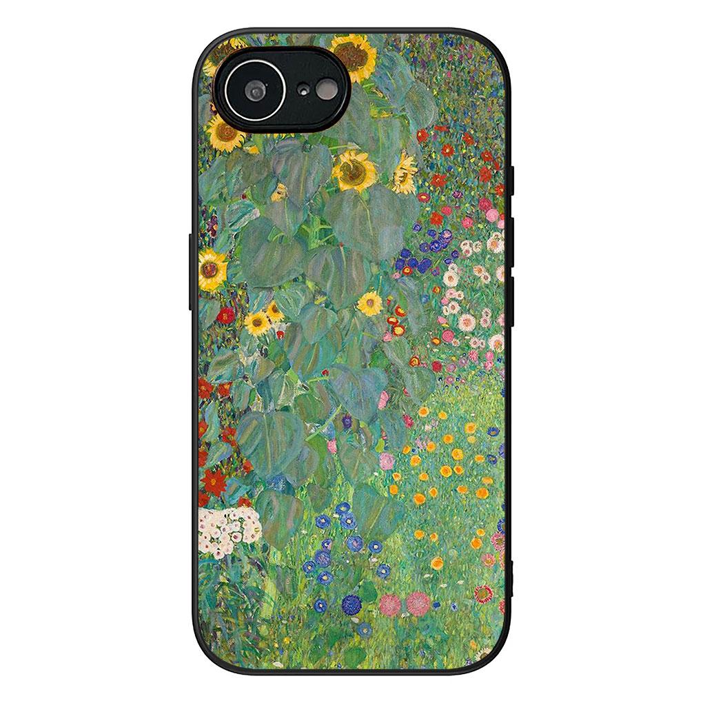 Soft Phone Cover for Apple iPhone 17 16 14 15 Pro Max Plus 15+ 16E XR ProMax Air Case Art Gustav Klimt Casing