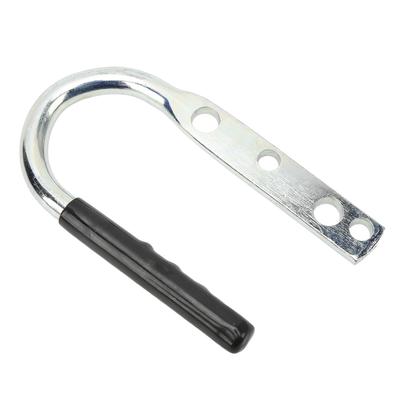 KIMISS Trailer Coupler Lift Handle, Galvanized Steel Rubber Tongue Handle for Trailer RV Caravan USA 2" 1-7/8 Specification