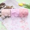 10-Yard 3D Embroidered Butterfly Tulle Ribbon for DIY Bows, Kids' Skirts, Shoe and Floral Decorations