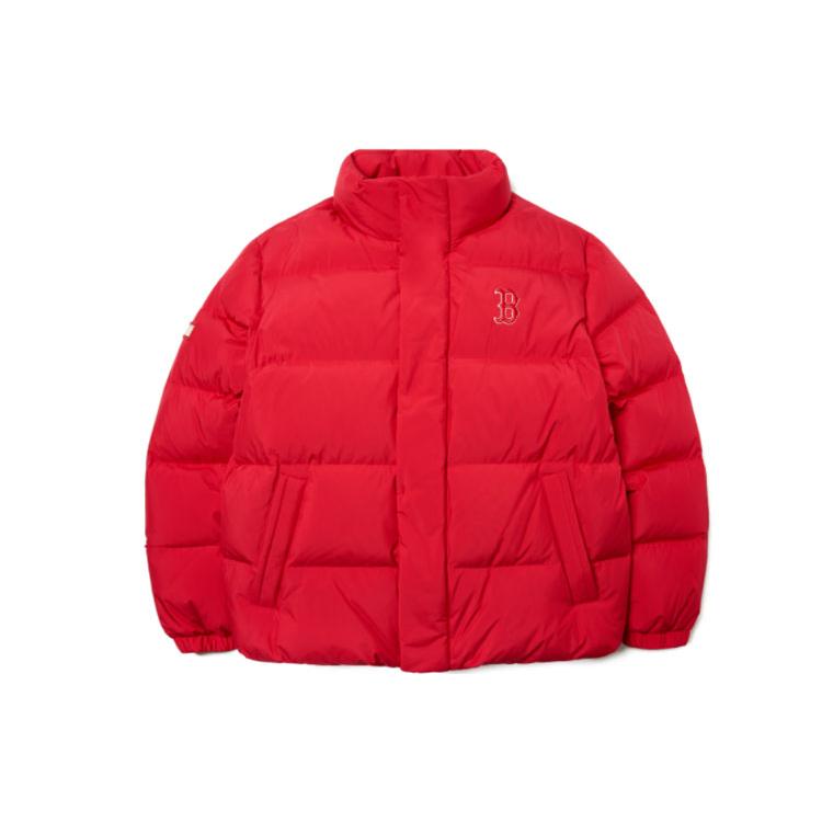 New MLB Down Jacket Winter Cropped Unisex Red 3ADJB0116-43RDS