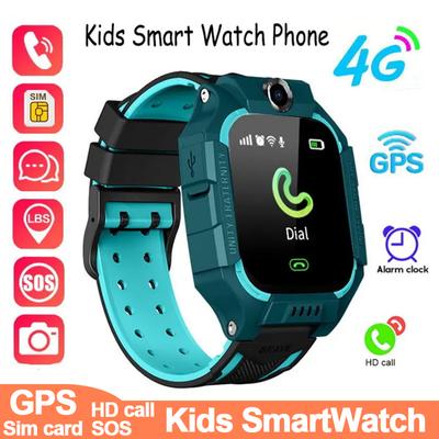 Nové dětské GPS hodinky HD Call SOS Emergency Alarm Chytré hodinky pro děti Studentské GPS chytré hodinky s kamerou Vodotěsné dětské hodinky